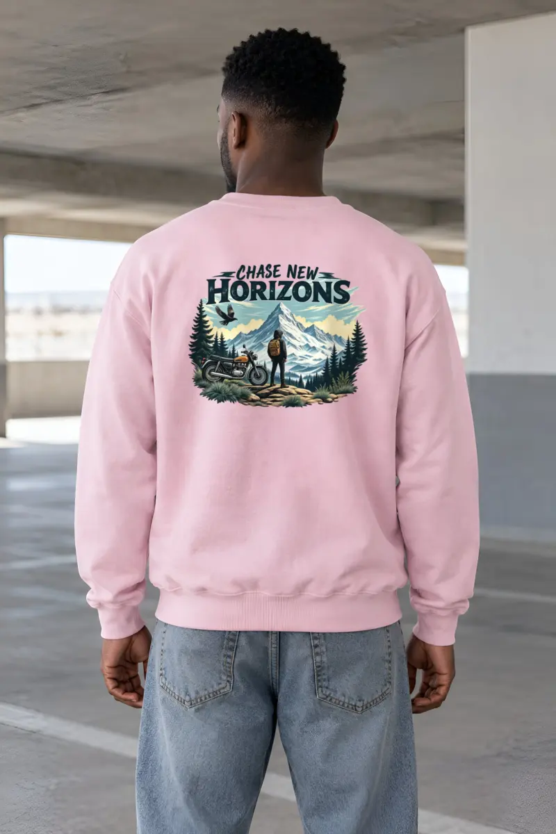 "Chase New Horizons" Heavy Blend Unisex Crewneck Sweatshirt