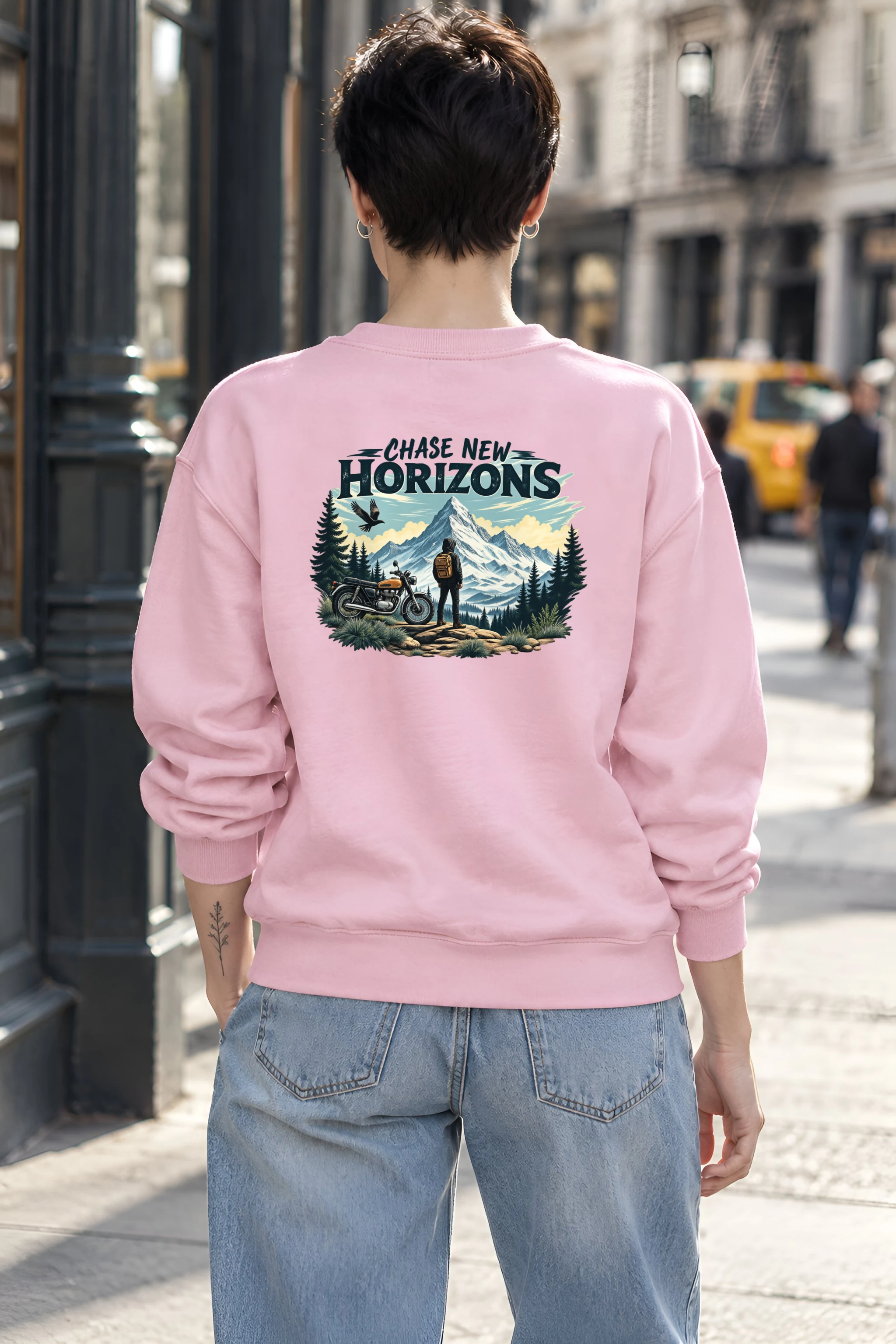 "Chase New Horizons" 1 Crewneck Sweatshirt