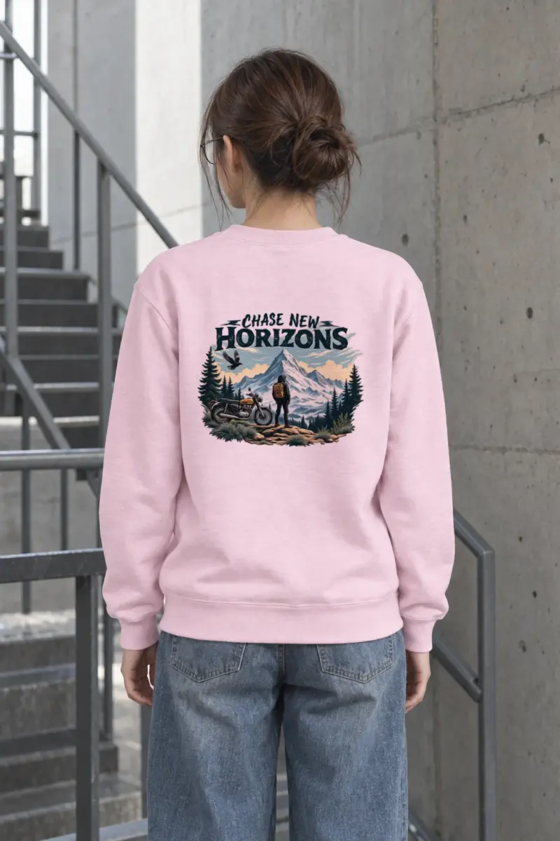 "Chase New Horizons" Heavy Blend Unisex Crewneck Sweatshirt