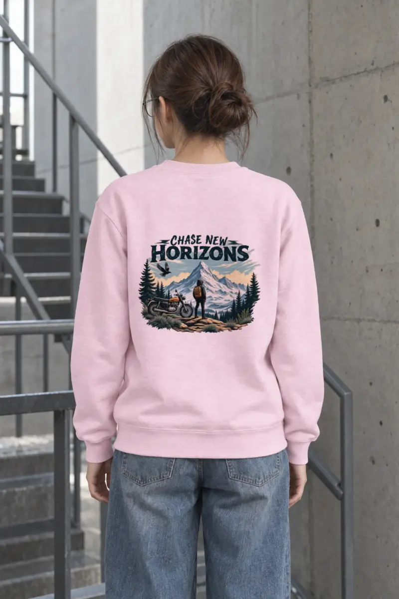 "Chase New Horizons" Heavy Blend Unisex Crewneck Sweatshirt