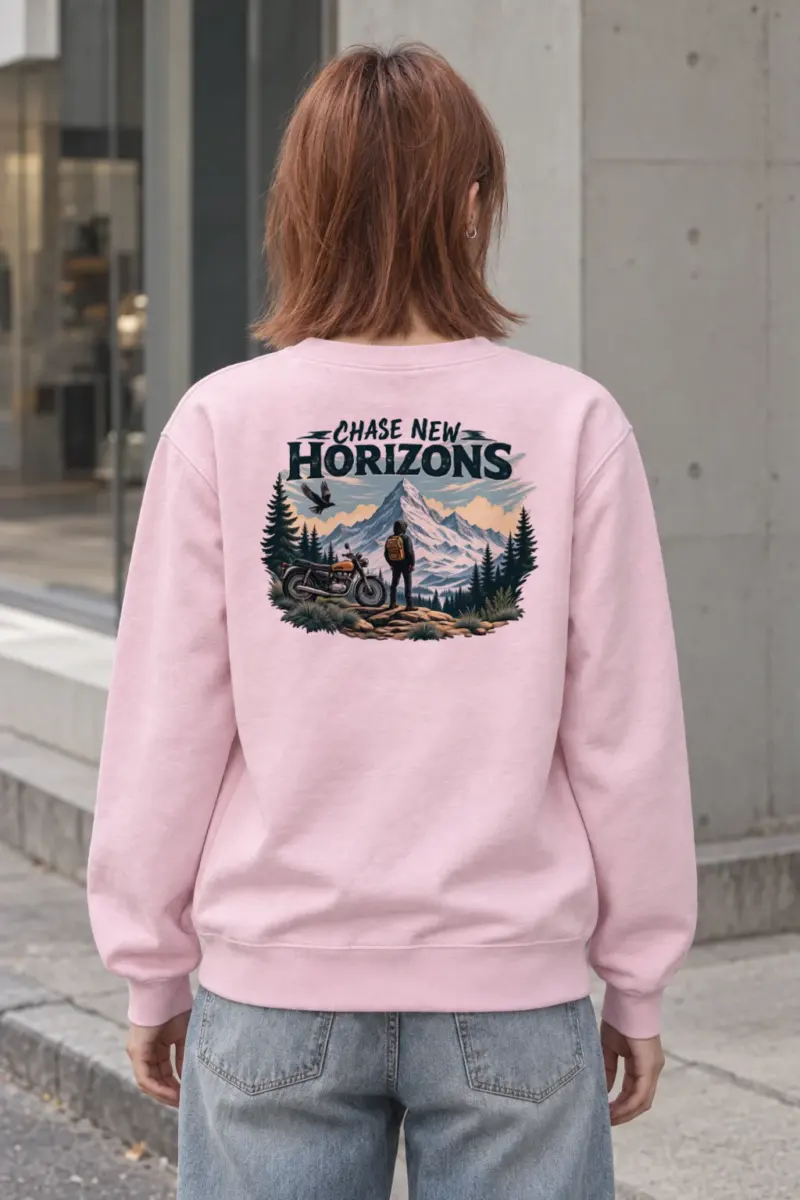 "Chase New Horizons" Heavy Blend Unisex Crewneck Sweatshirt