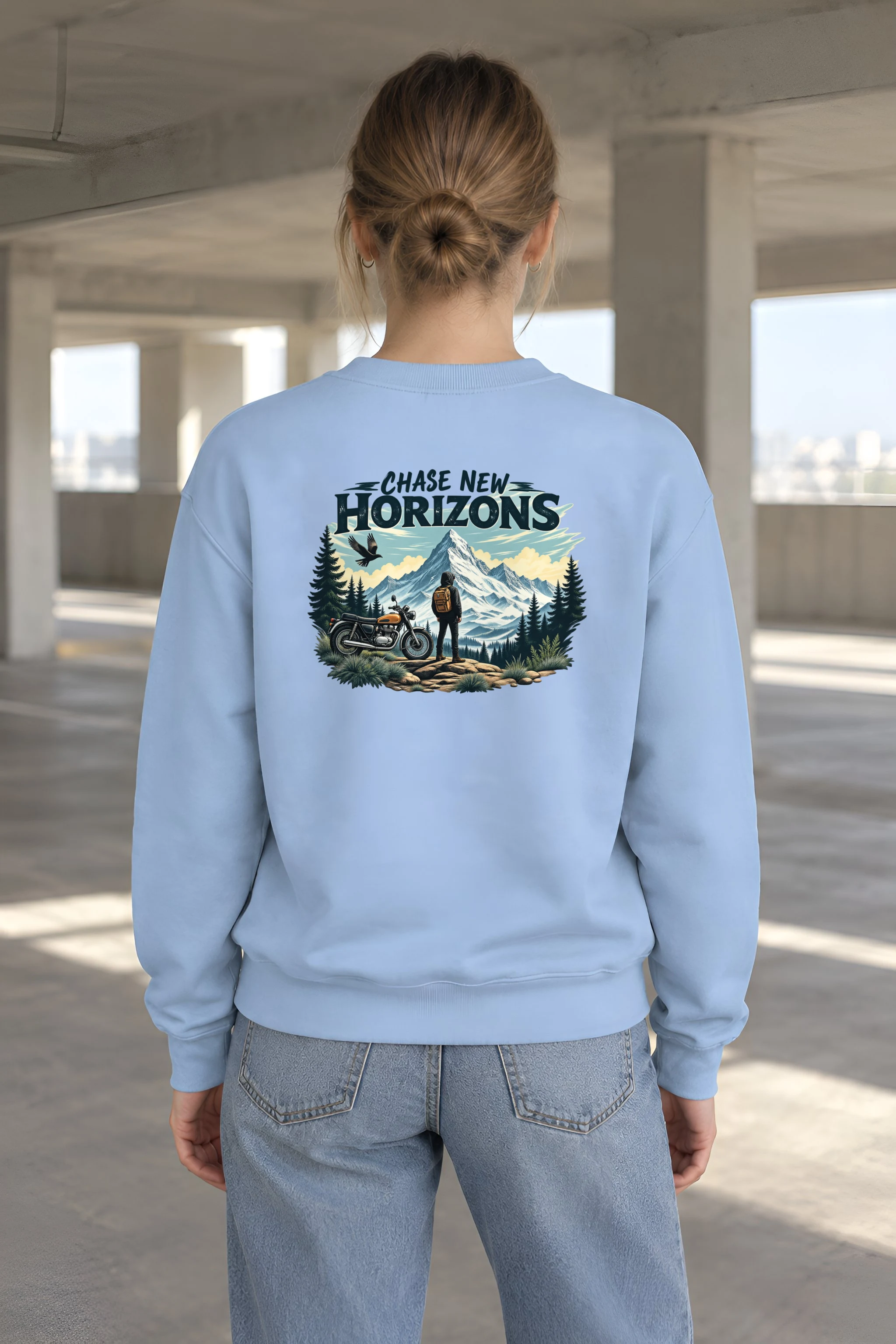 "Chase New Horizons" 1 Crewneck Sweatshirt