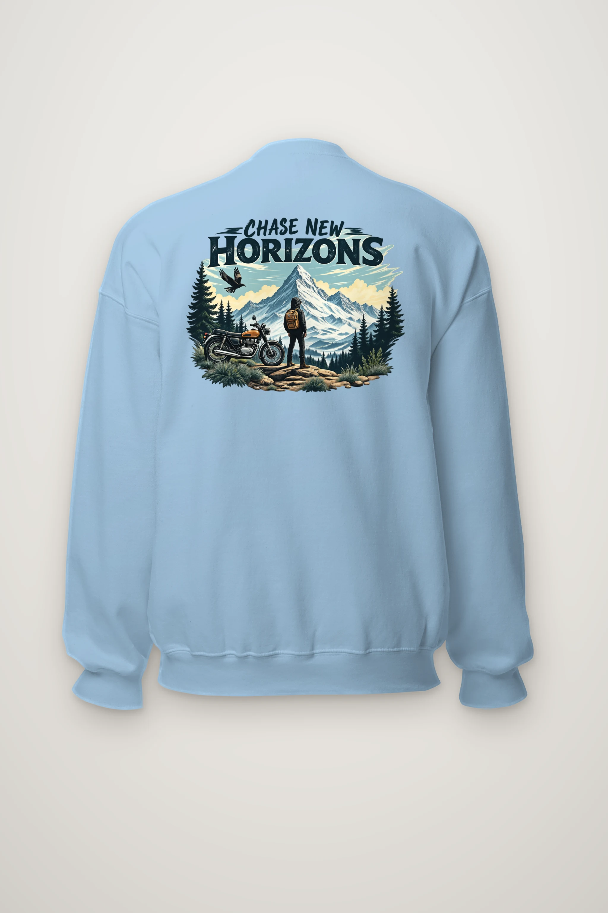 "Chase New Horizons" Heavy Blend Unisex Crewneck Sweatshirt