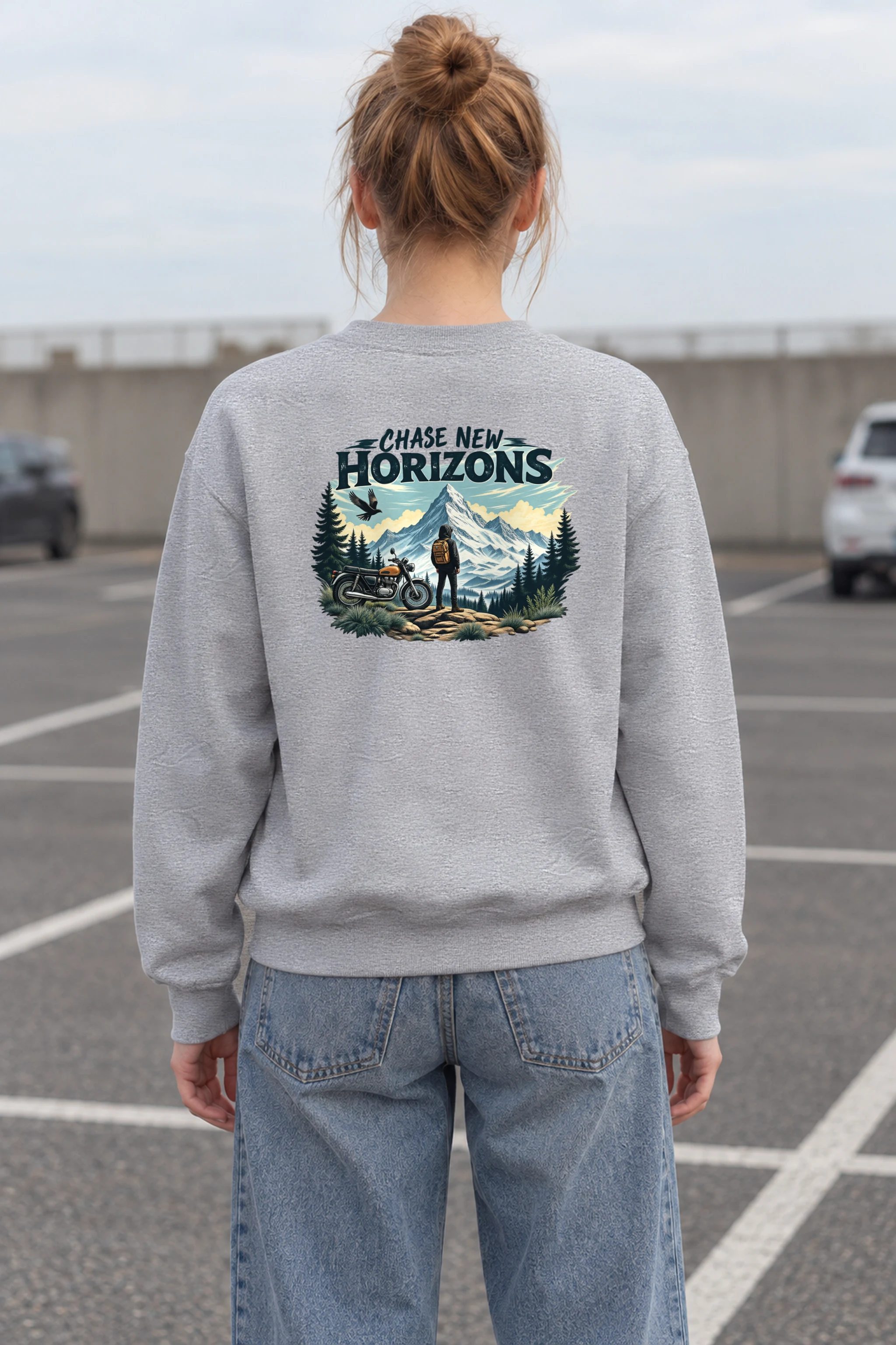 "Chase New Horizons" 1 Crewneck Sweatshirt