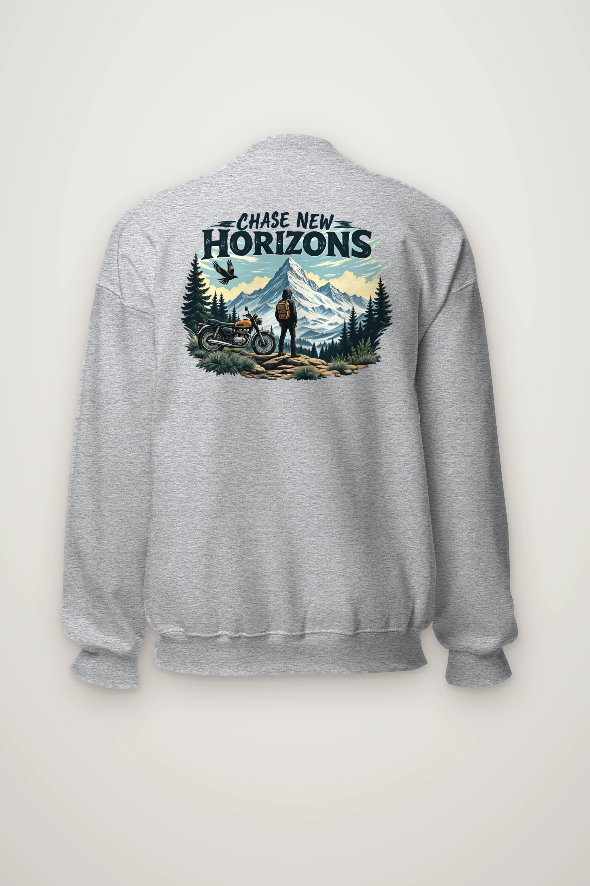 "Chase New Horizons" Heavy Blend Unisex Crewneck Sweatshirt