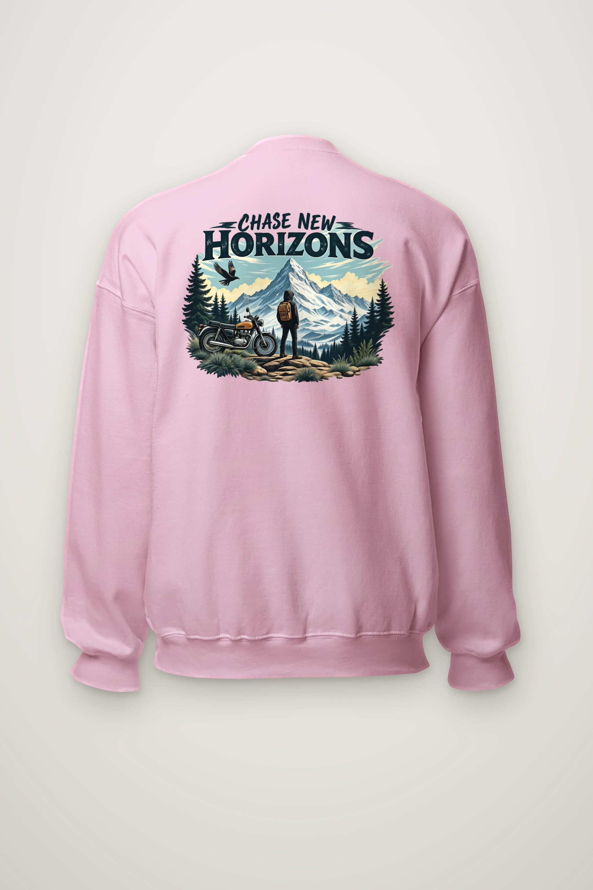"Chase New Horizons" Heavy Blend Unisex Crewneck Sweatshirt
