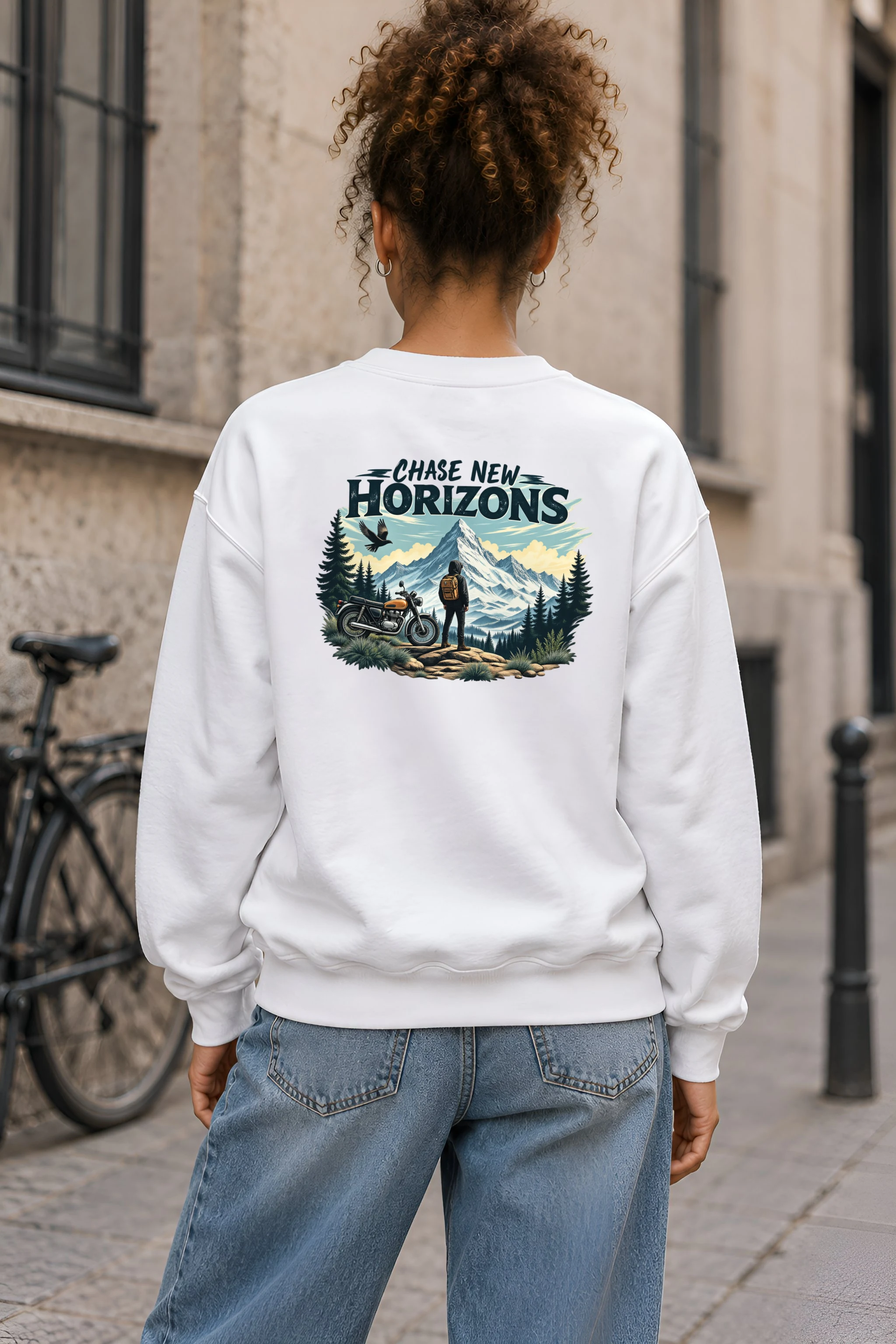 "Chase New Horizons" 1 Crewneck Sweatshirt