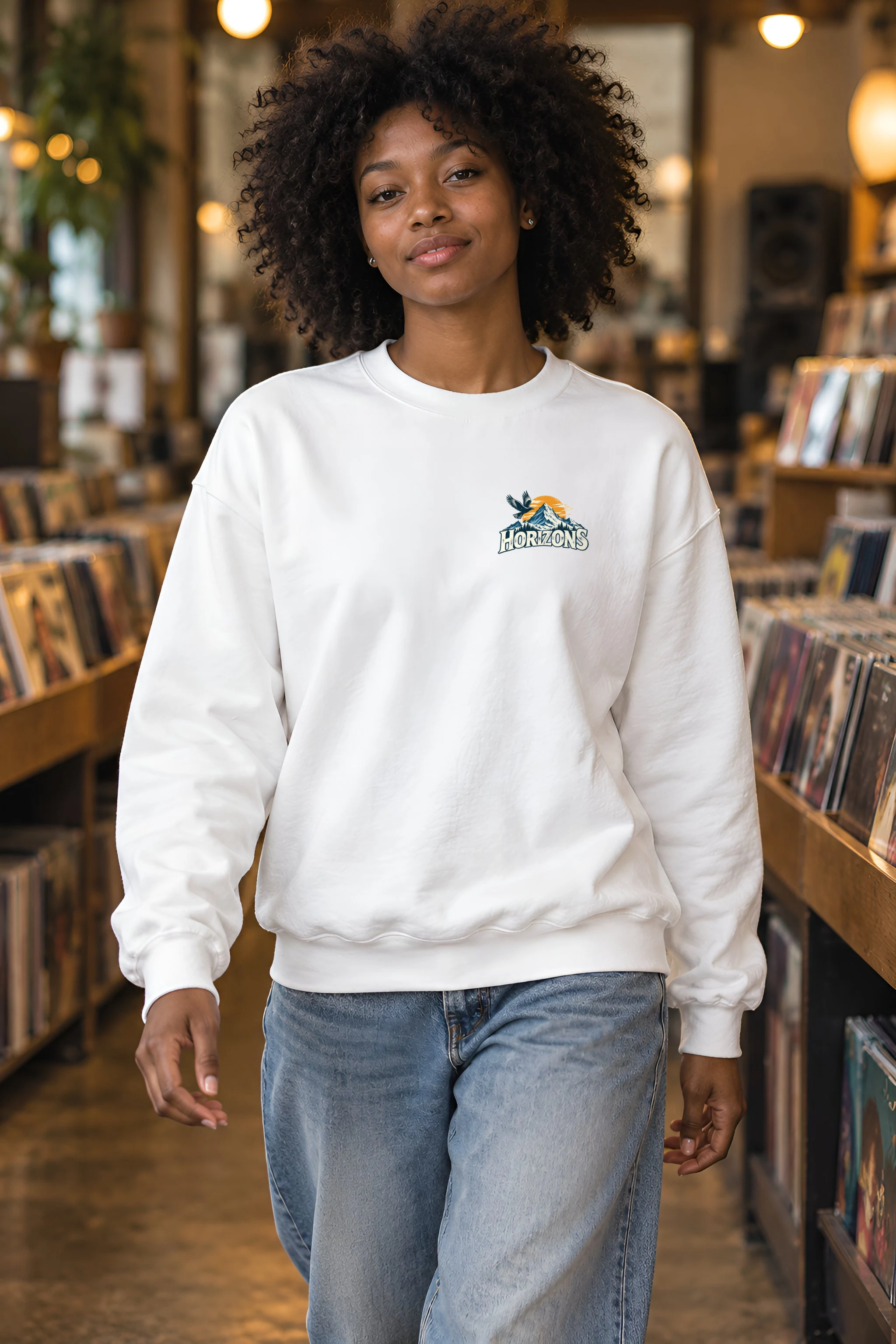 "Chase New Horizons" 1 Crewneck Sweatshirt