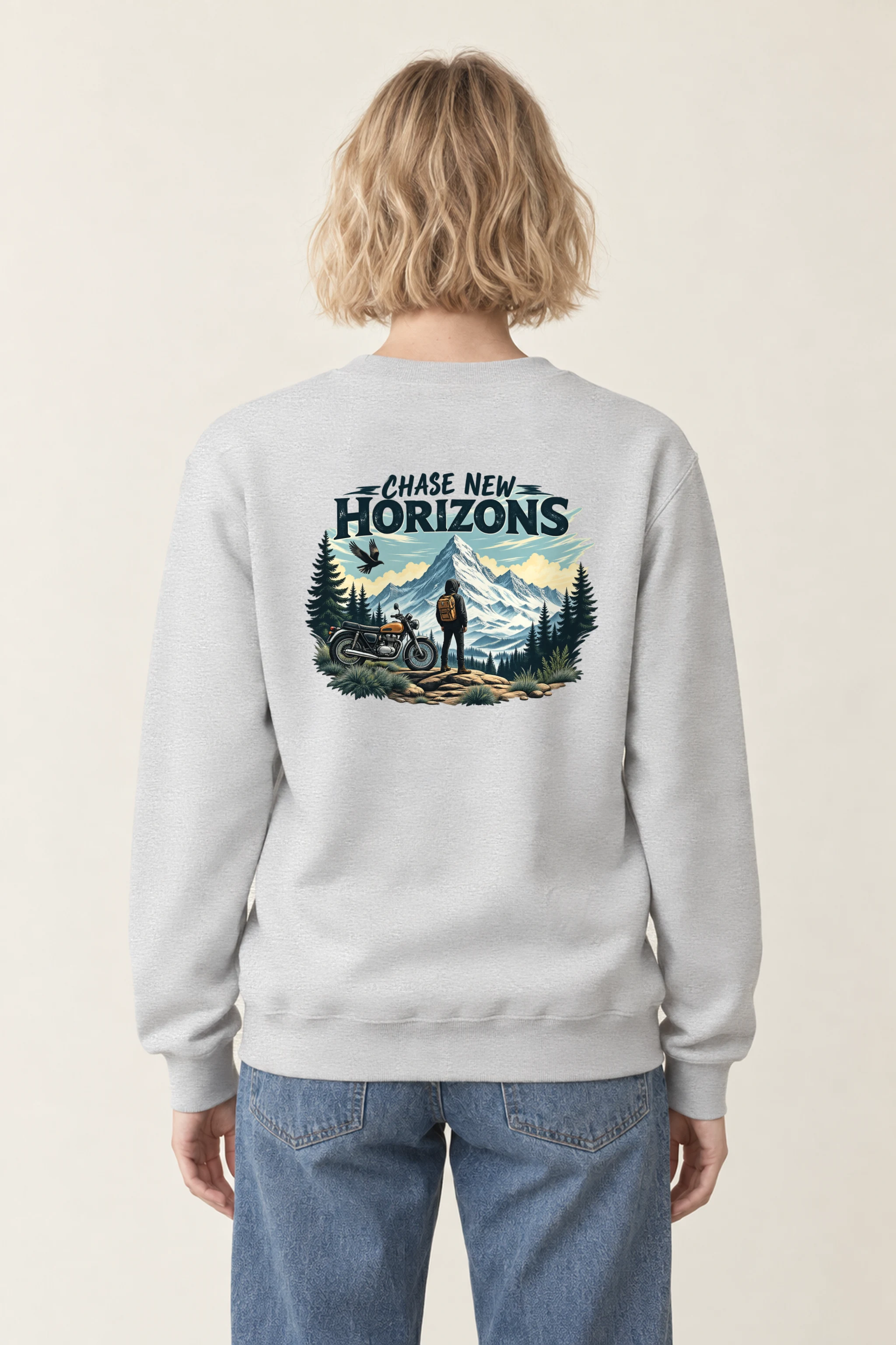"Chase New Horizons" 1 Crewneck Sweatshirt