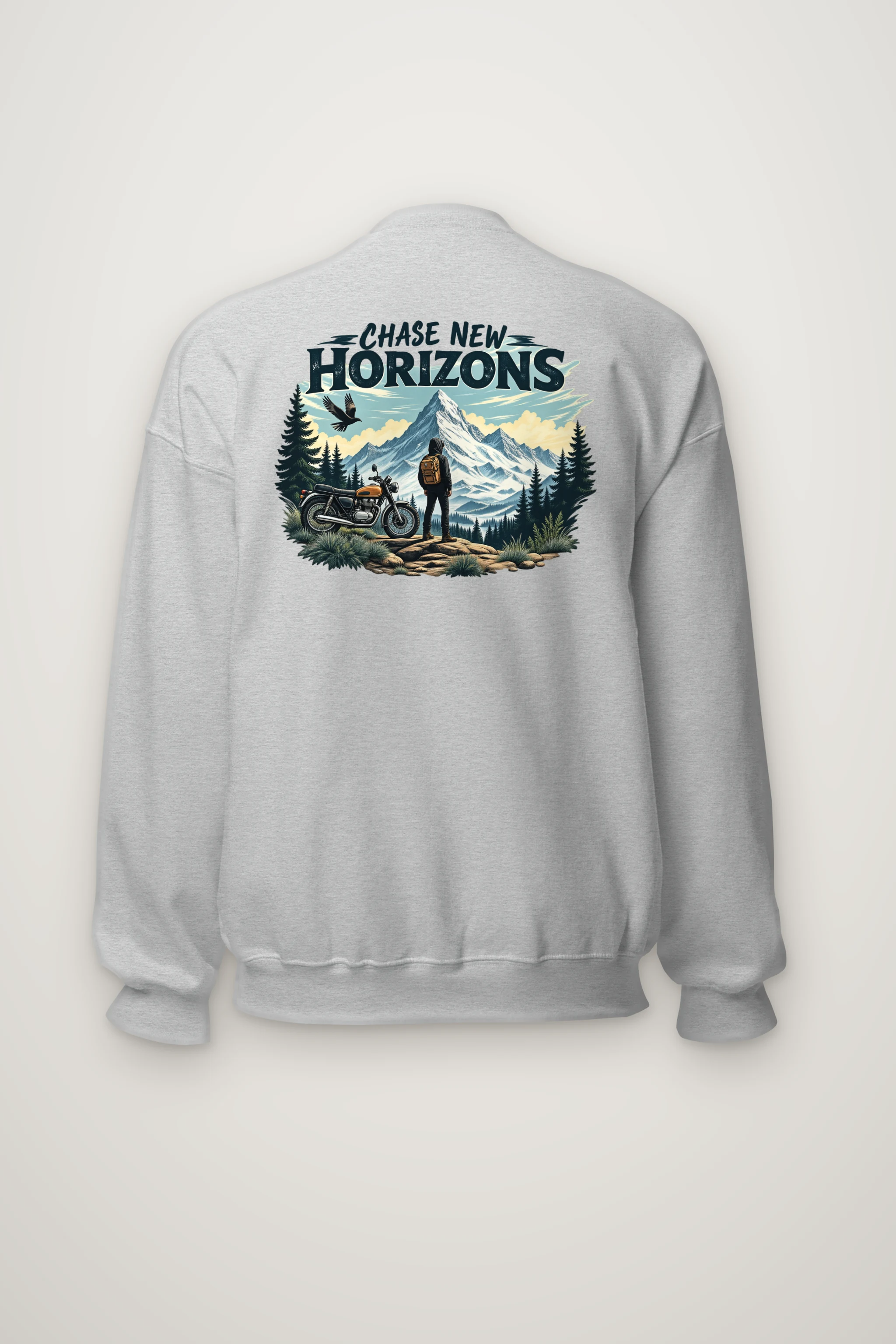 "Chase New Horizons" Heavy Blend Unisex Crewneck Sweatshirt