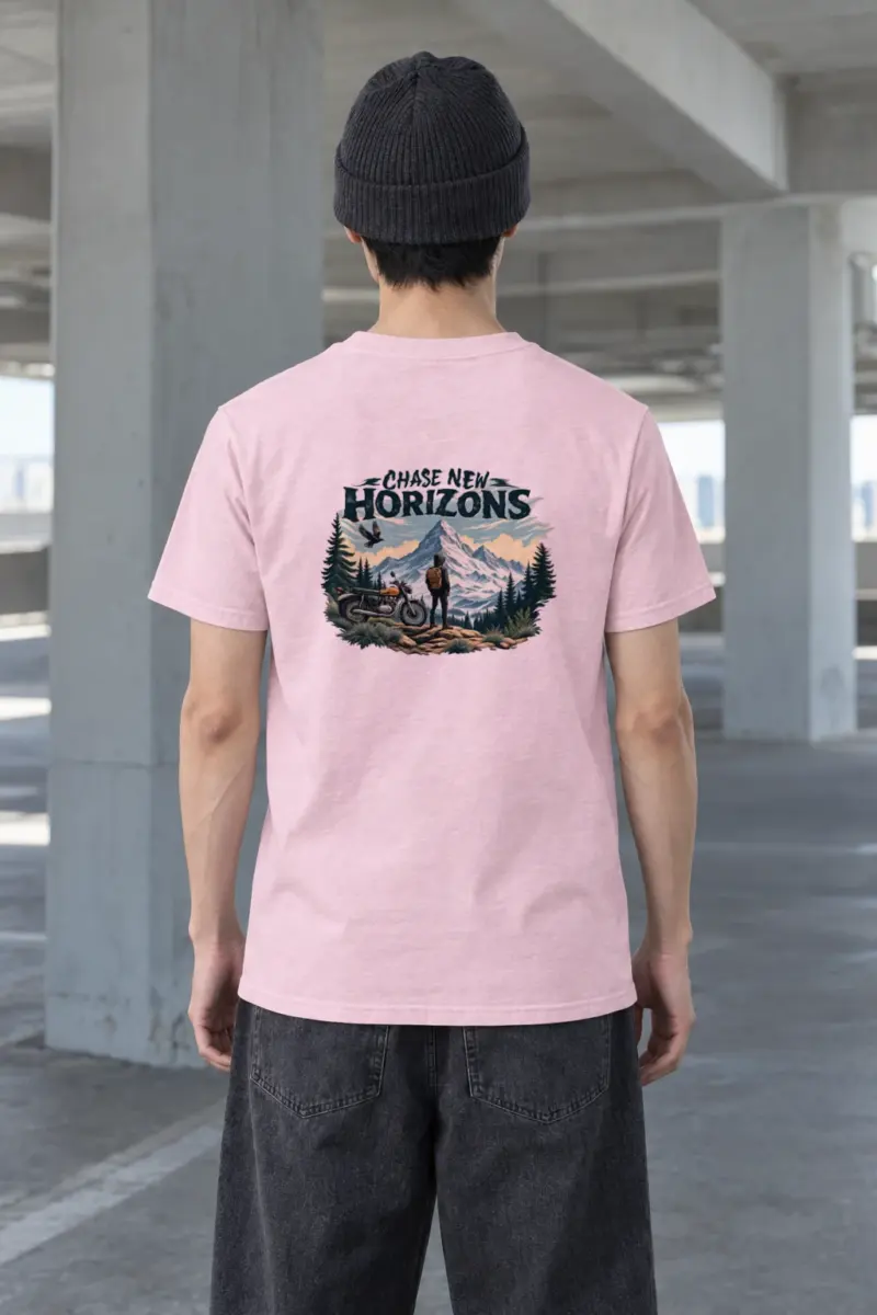 "Chase New Horizons" Heavyweight Unisex Crewneck T-shirt