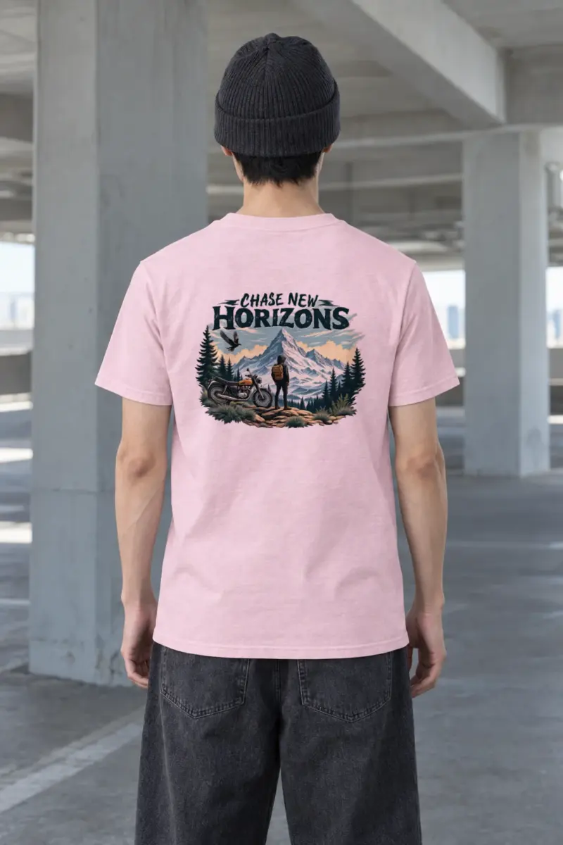 "Chase New Horizons" Heavyweight Unisex Crewneck T-shirt