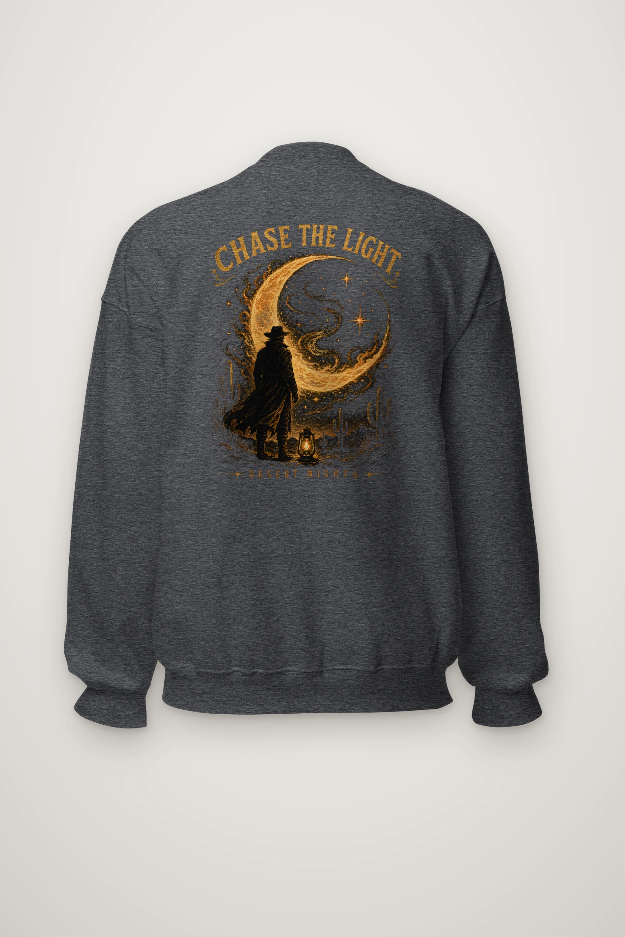 "Chase The Light" Heavy Blend Unisex Crewneck Sweatshirt