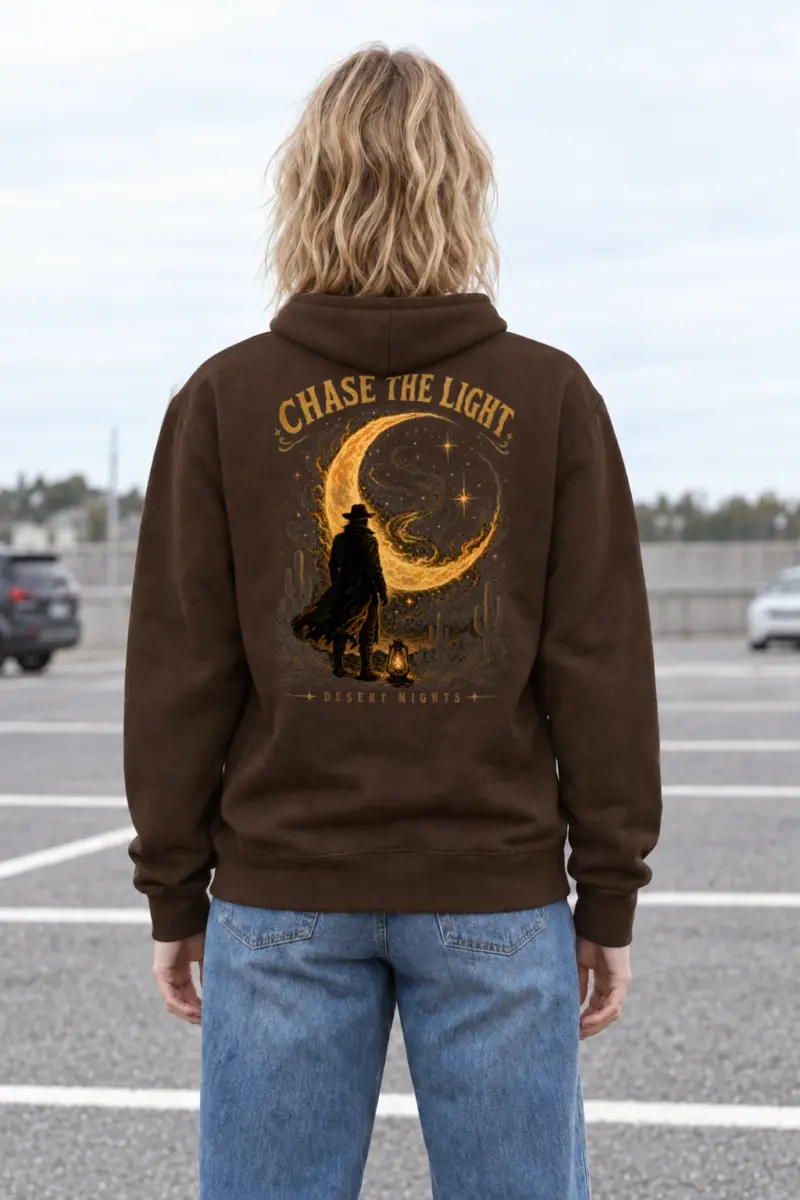 "Chase The Light" Heavy Blend Unisex Pullover Hoodie