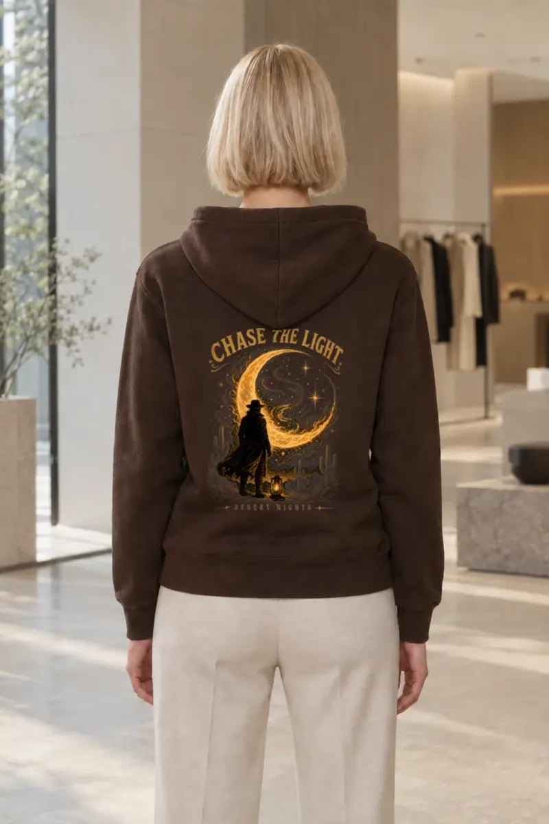 "Chase The Light" Heavy Blend Unisex Pullover Hoodie | Gildan 18500