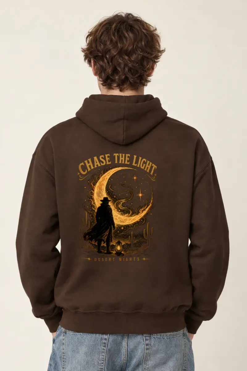 "Chase The Light" Heavy Blend Unisex Pullover Hoodie