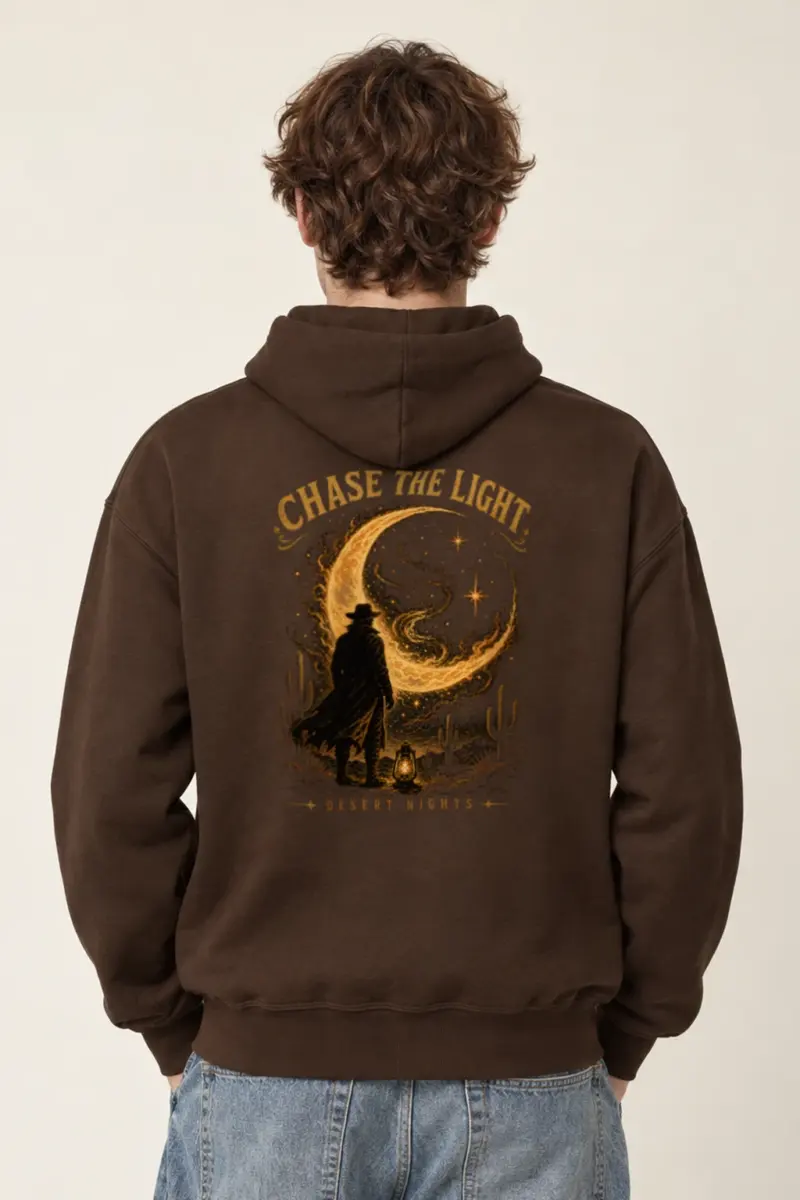 "Chase The Light" Heavy Blend Unisex Pullover Hoodie