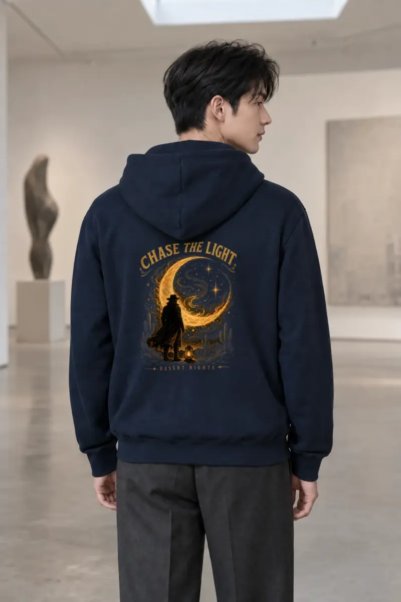 "Chase The Light" Heavy Blend Unisex Pullover Hoodie | Gildan 18500