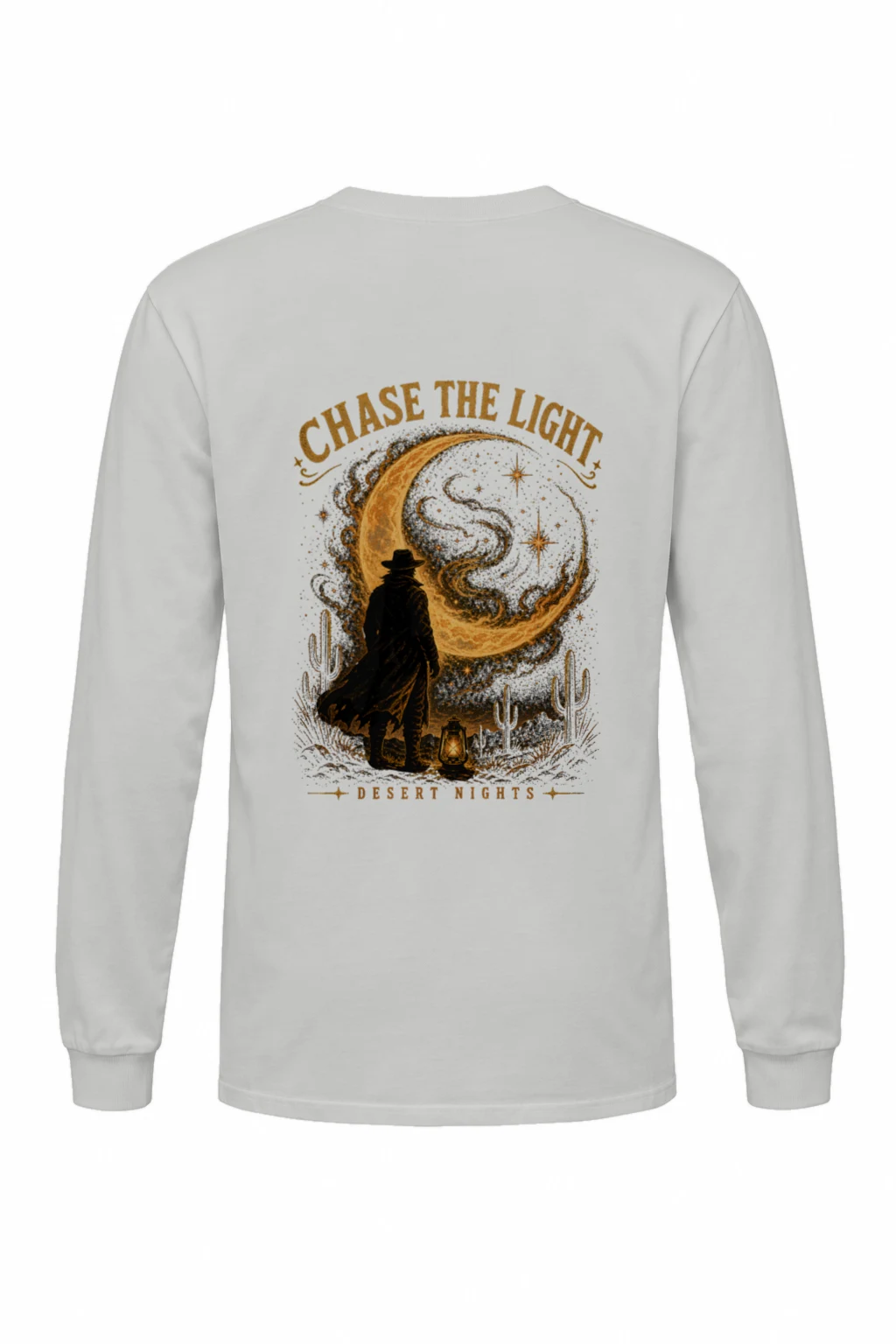 "Chase The Light" Unisex Longsleeve T-shirt | Gildan 2400