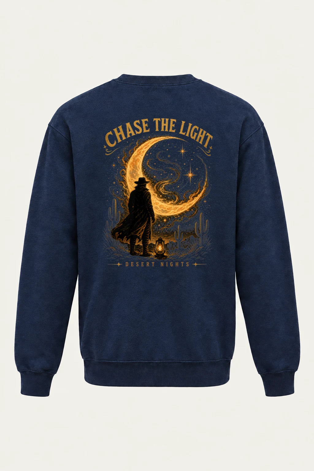 "Chase The Light" Unisex Sponge Fleece Crewneck Sweatshirt | Bella + Canvas 3901