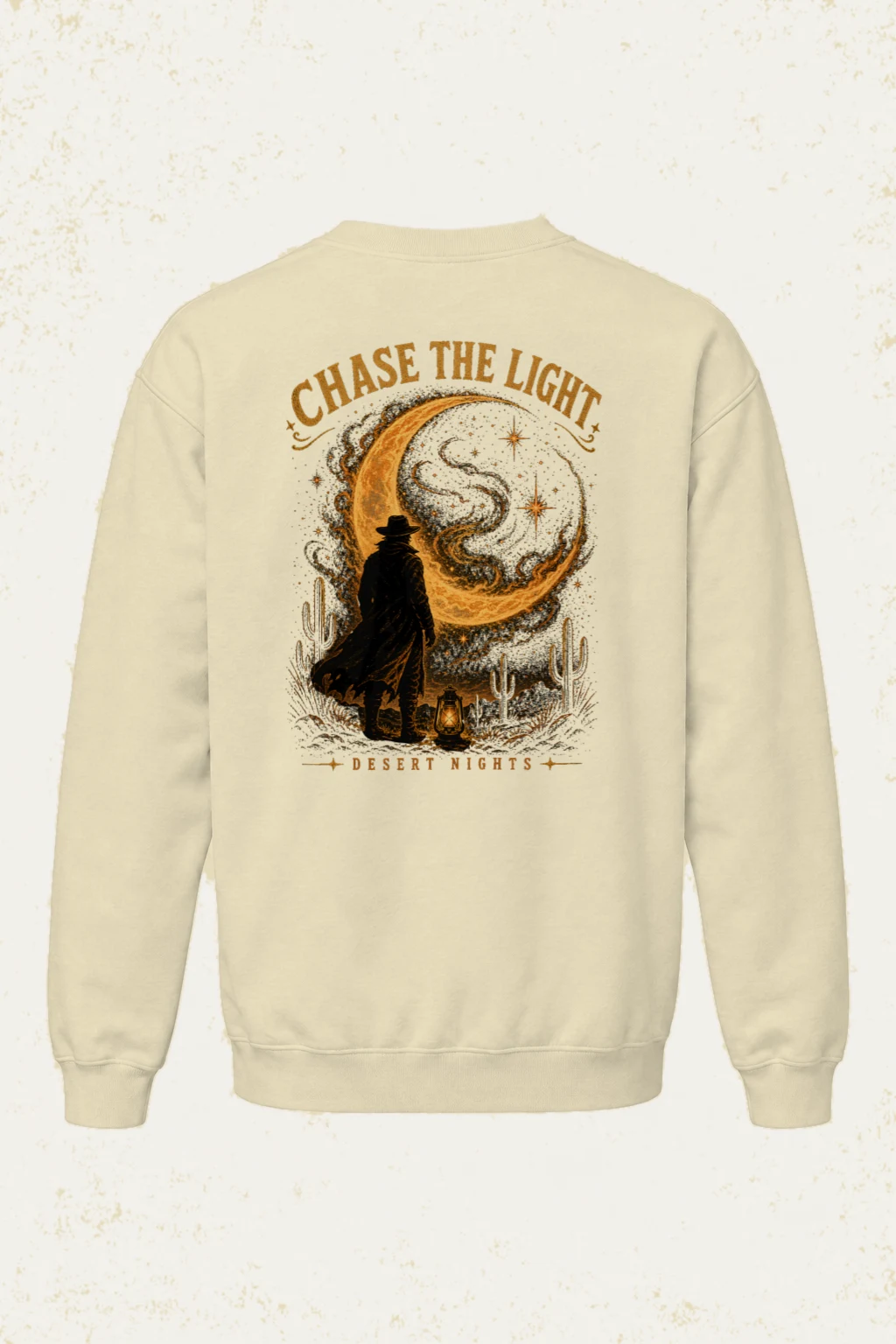 "Chase The Light" Unisex Sponge Fleece Crewneck Sweatshirt | Bella + Canvas 3901