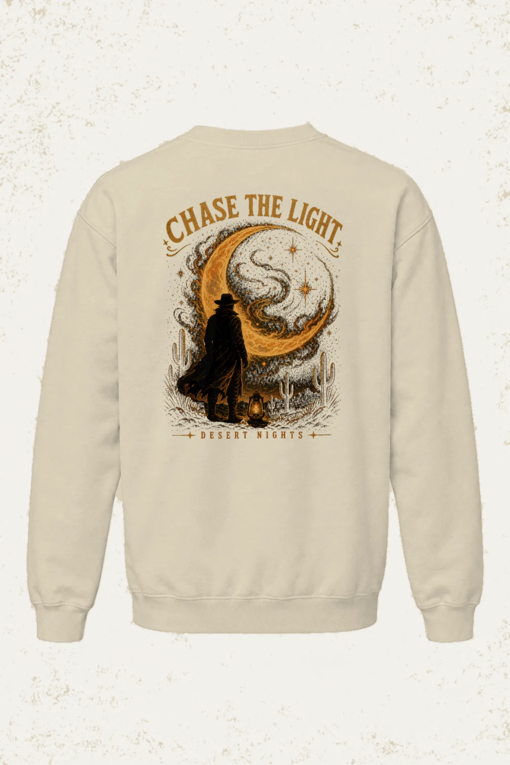 "Chase The Light" Unisex Sponge Fleece Crewneck Sweatshirt | Bella + Canvas 3901