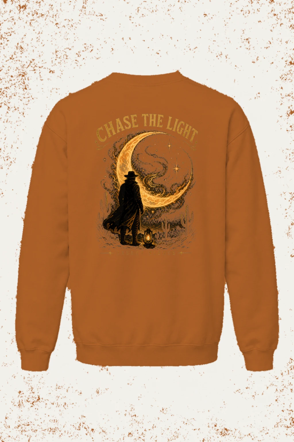 "Chase The Light" Unisex Sponge Fleece Crewneck Sweatshirt | Bella + Canvas 3901