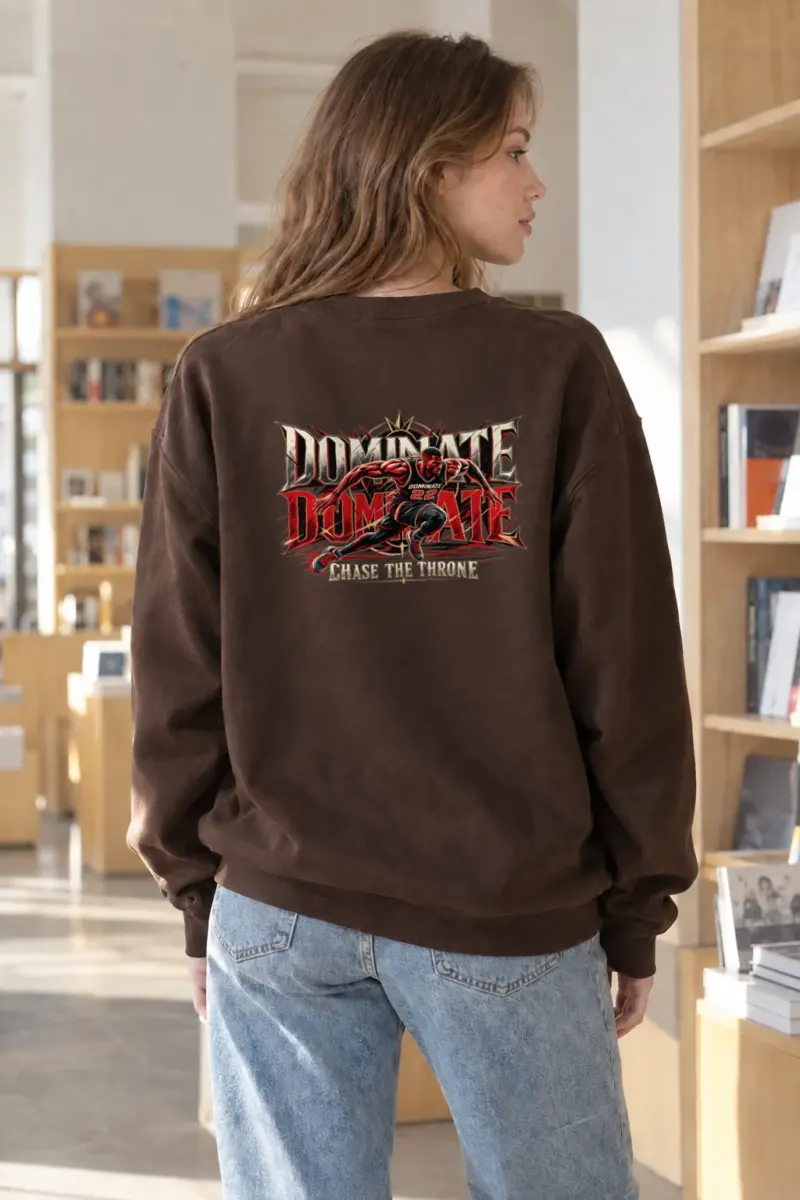 "Chase The Throne" Heavy Blend Unisex Crewneck Sweatshirt | Gildan 18000
