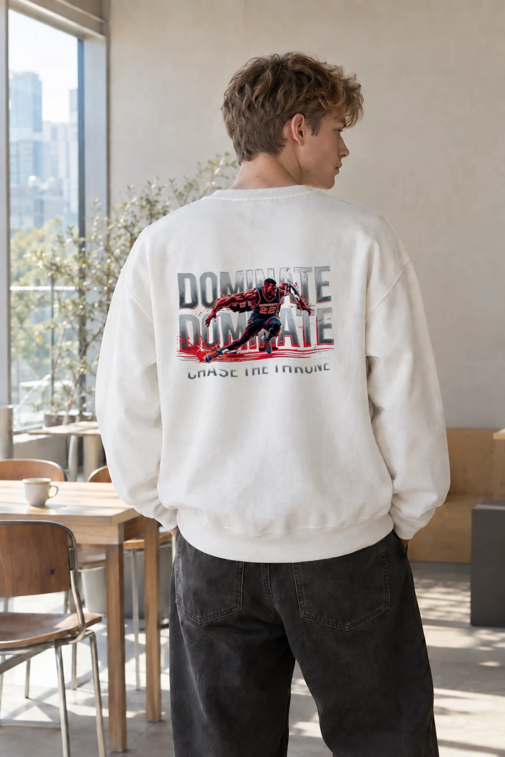 "Chase The Throne" Heavy Blend Unisex Crewneck Sweatshirt | Gildan 18000