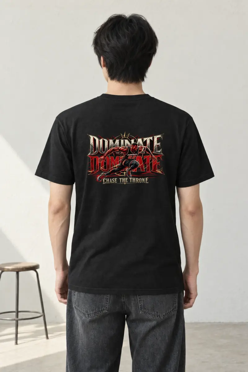 "Chase The Throne" Heavyweight Unisex Crewneck T-shirt