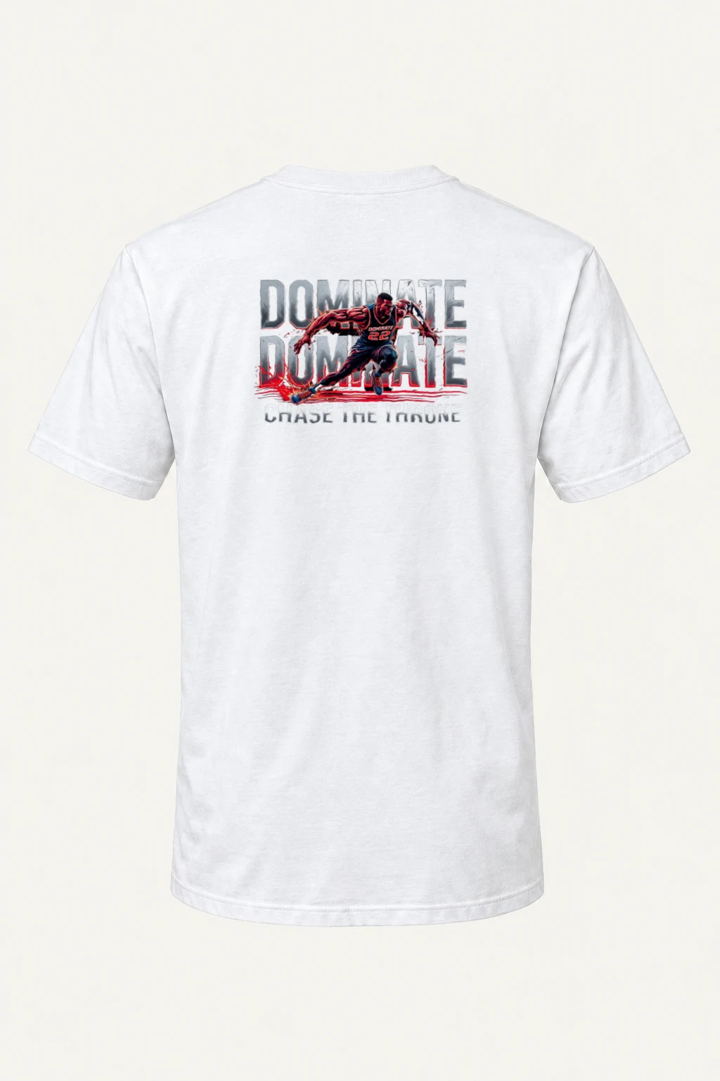"Chase The Throne" Heavyweight Unisex Crewneck T-shirt | Gildan 5000