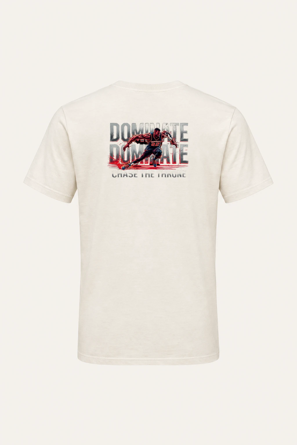 "Chase The Throne" Heavyweight Unisex Crewneck T-shirt | Gildan 5000