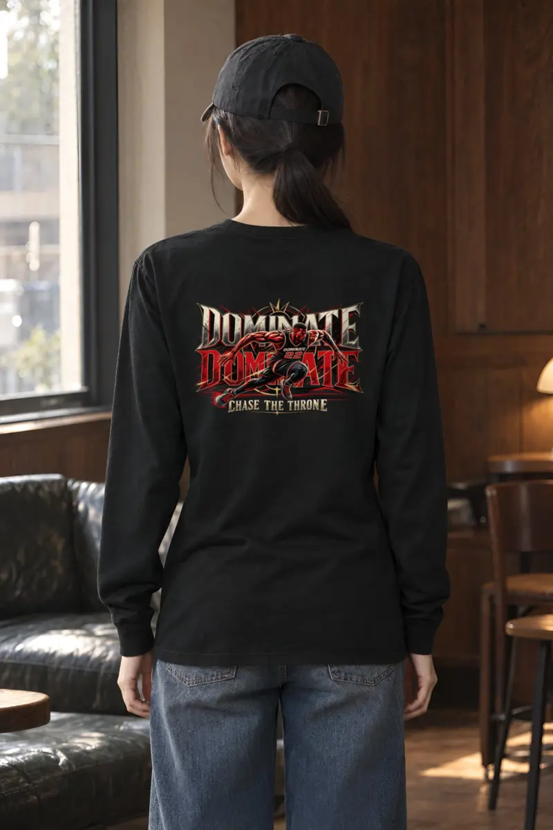 "Chase The Throne" Unisex Longsleeve T-shirt