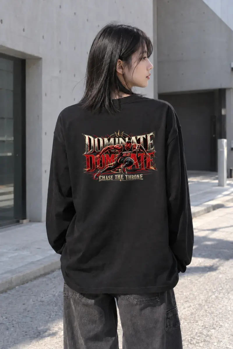 "Chase The Throne" Unisex Longsleeve T-shirt | Gildan 2400