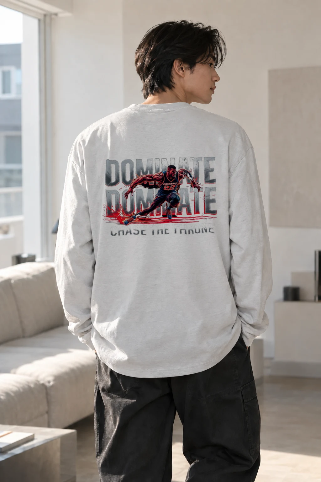 "Chase The Throne" Unisex Longsleeve T-shirt | Gildan 2400