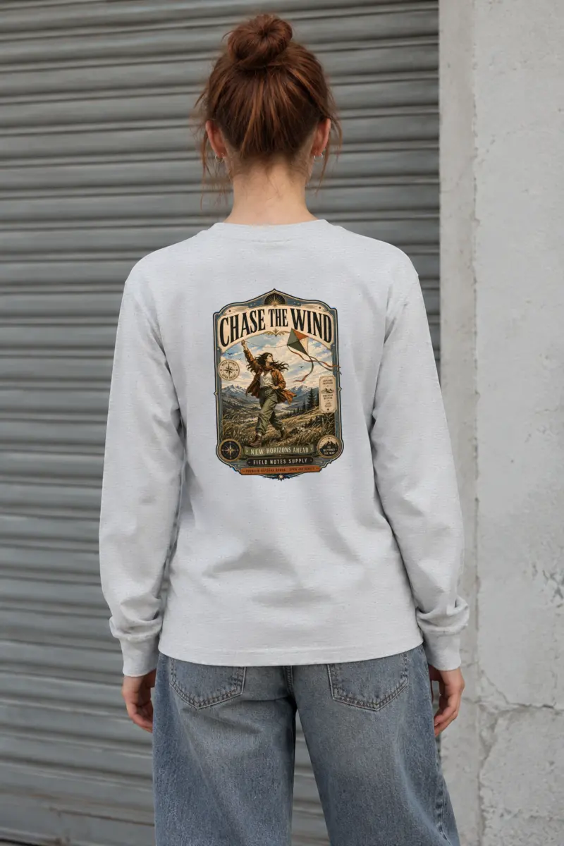 "Chase The Wind" Unisex Longsleeve T-shirt