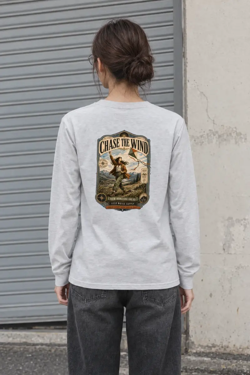 "Chase The Wind" Unisex Longsleeve T-shirt