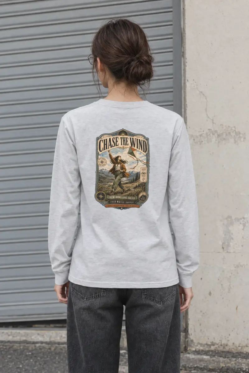 "Chase The Wind" Unisex Longsleeve T-shirt