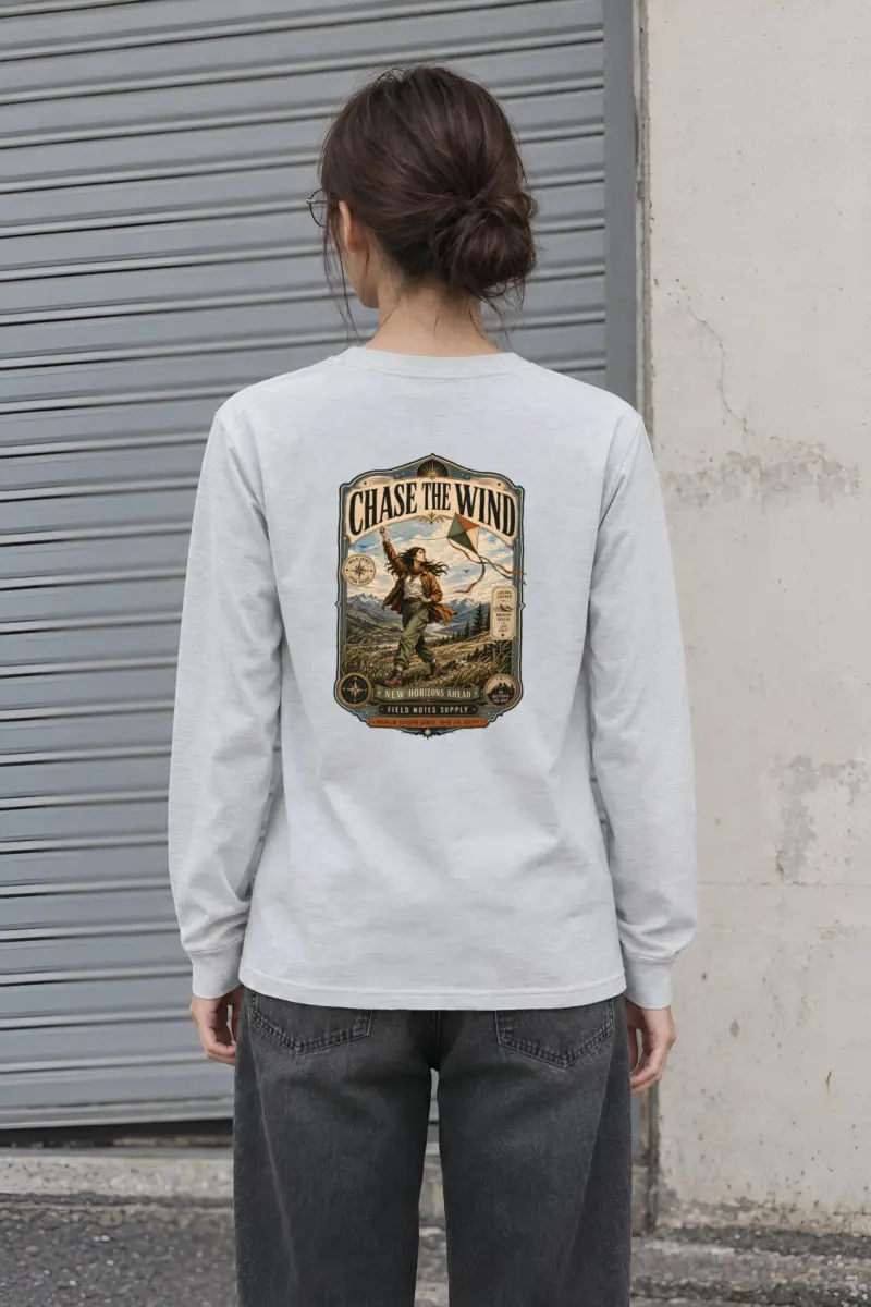 "Chase The Wind" Unisex Longsleeve T-shirt