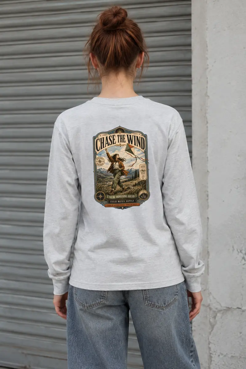 "Chase The Wind" Unisex Longsleeve T-shirt