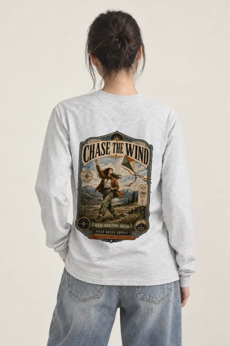 "Chase The Wind" Unisex Longsleeve T-shirt