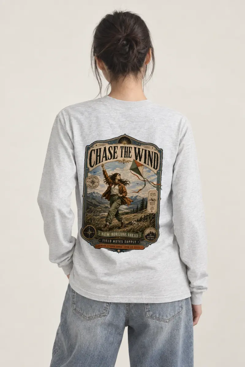 "Chase The Wind" Unisex Longsleeve T-shirt