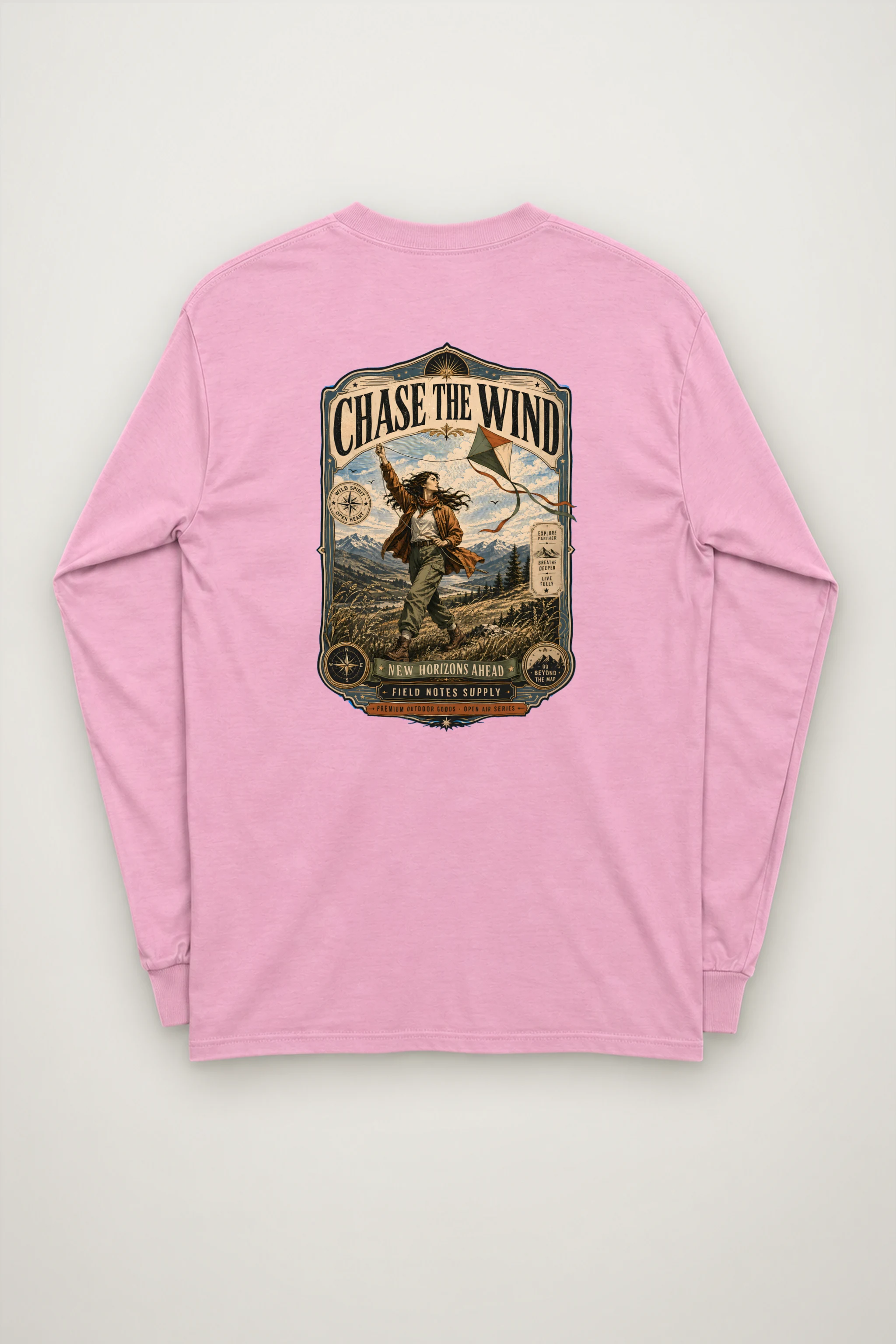 "Chase The Wind" Unisex Longsleeve T-shirt