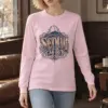 "Seoul Mountain Skyline" Unisex Longsleeve T-shirt