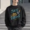 "Chase Your Dreams" Heavy Blend Unisex Crewneck Sweatshirt | Gildan 18000