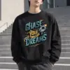 "Chase Your Dreams" Heavy Blend Unisex Crewneck Sweatshirt | Gildan 18000