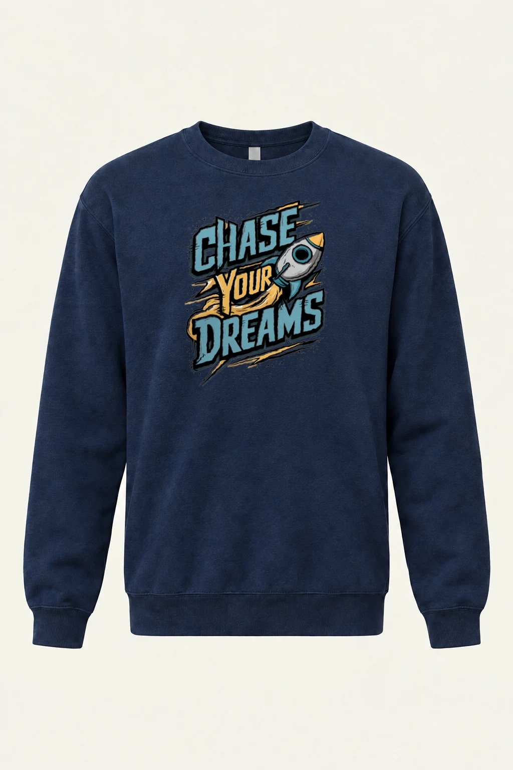 "Chase Your Dreams" Heavy Blend Unisex Crewneck Sweatshirt | Gildan 18000