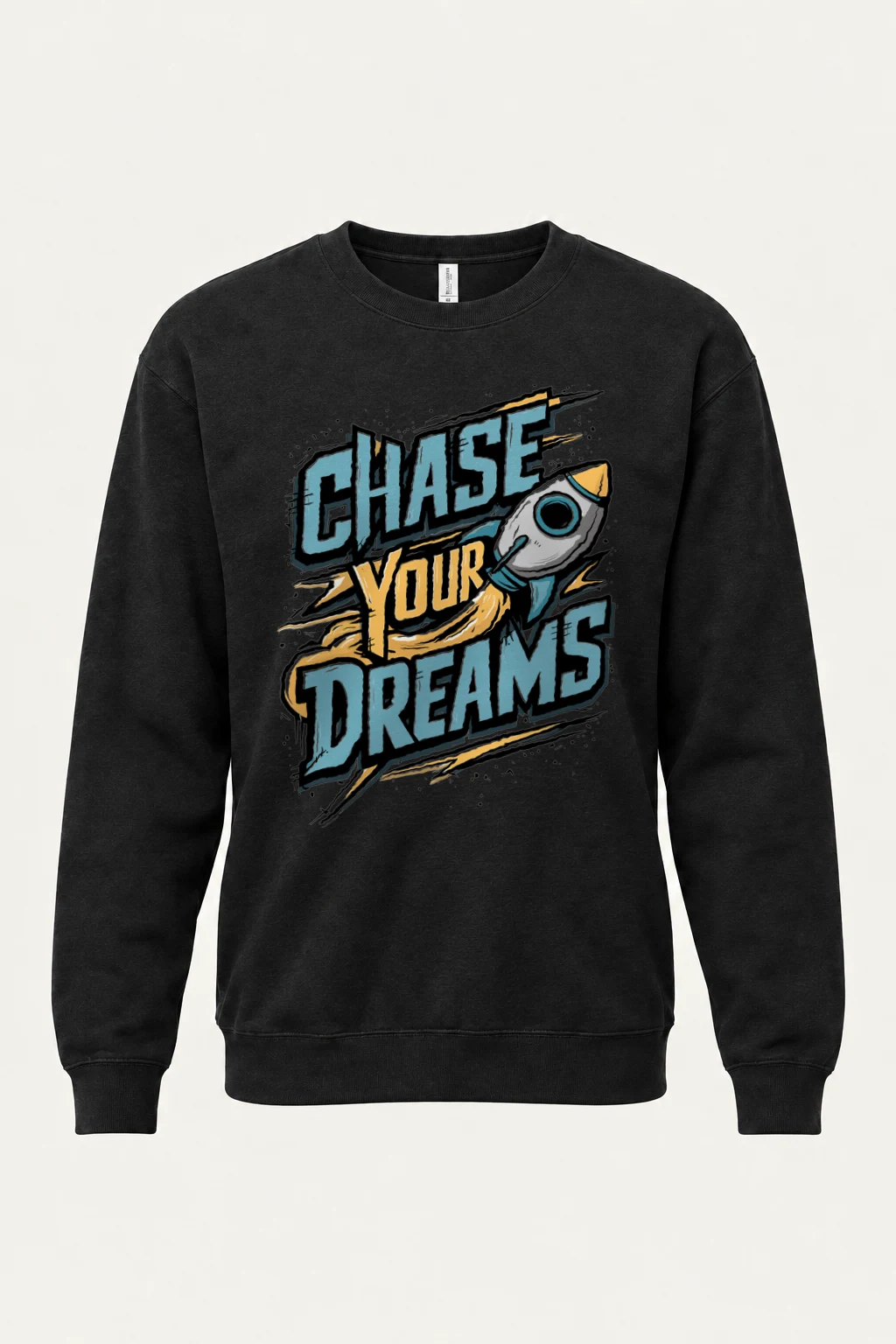 "Chase Your Dreams" Heavy Blend Unisex Crewneck Sweatshirt | Gildan 18000