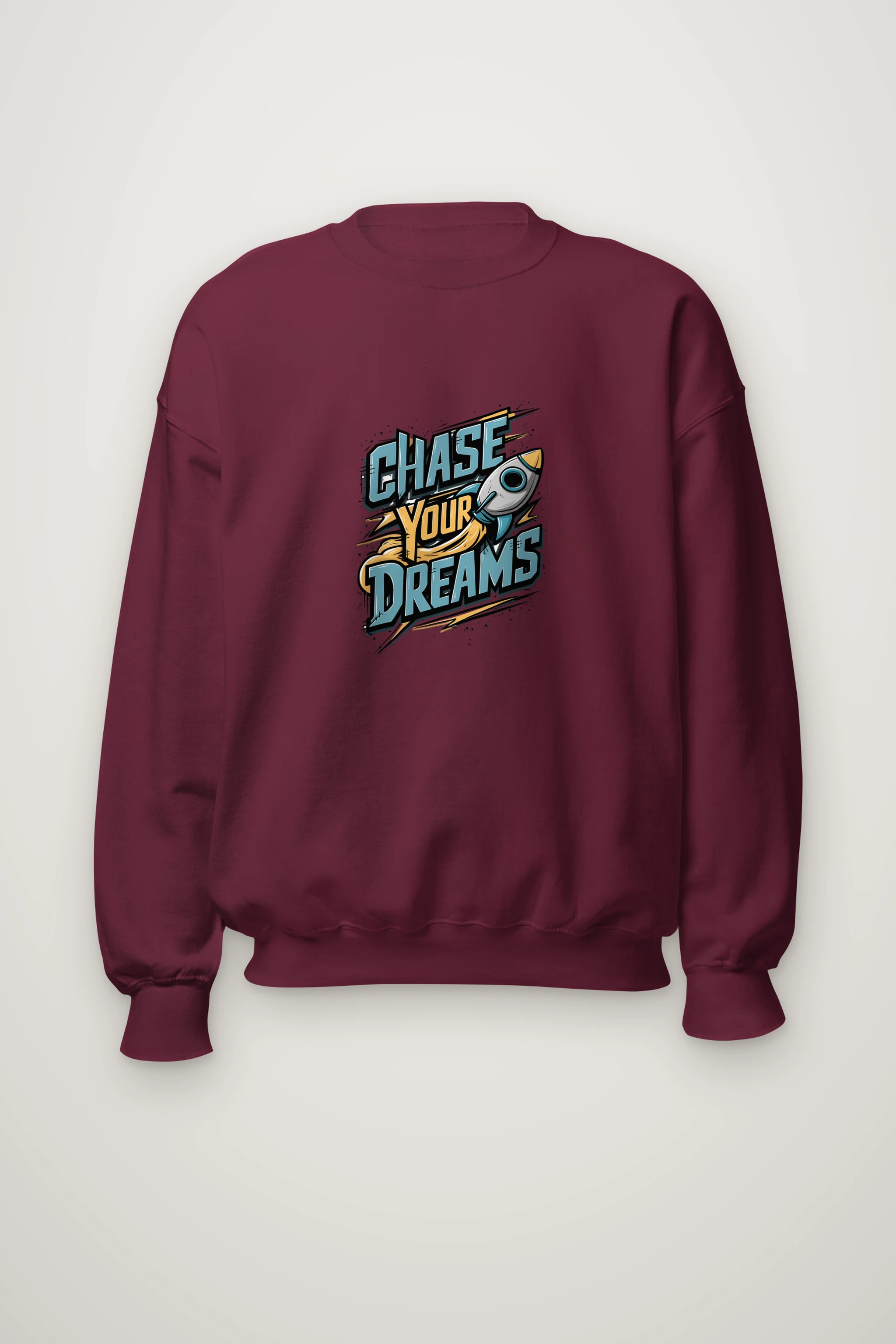 "Chase Your Dreams" Heavy Blend Unisex Crewneck Sweatshirt