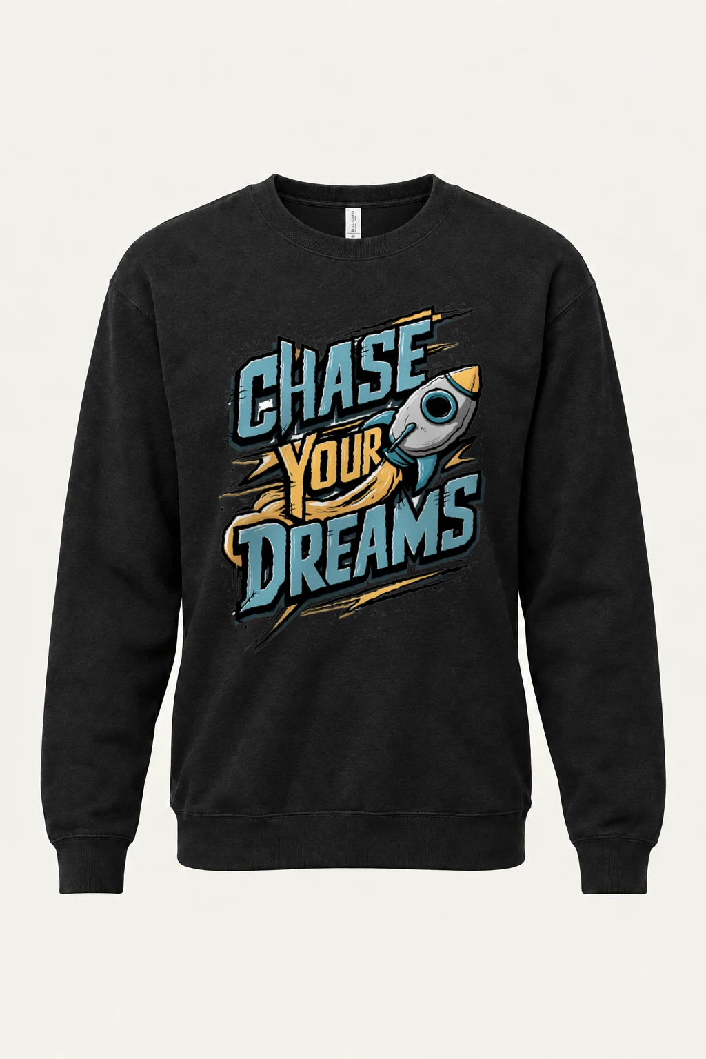 "Chase Your Dreams" Heavy Blend Unisex Crewneck Sweatshirt | Gildan 18000